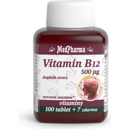 Energy and vitality support — MedPharma Vitamin B12 50 mg,