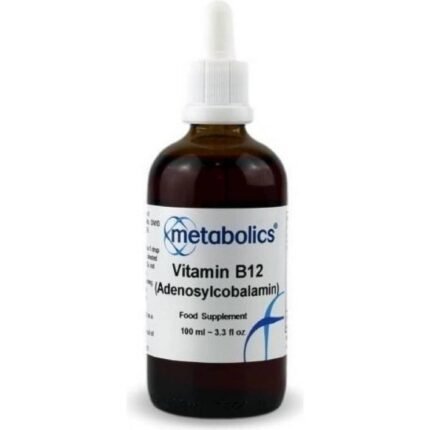 Supports normal energy levels — Metabolics Liquid Vitamin B12 Adenosylcobalamin, 100ml,