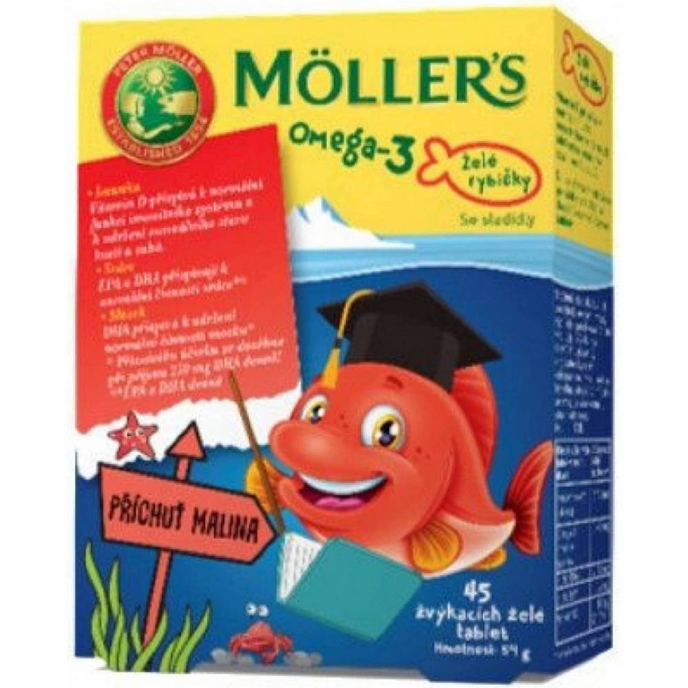 mollers omega 3 jelly fish raspberry flavor45 Supports heart health — Mollers Omega 3 Jelly Fish Raspberry Flavor,