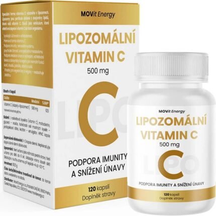 Immune system support — MOVit Liposomal Vitamin C 500 mg,