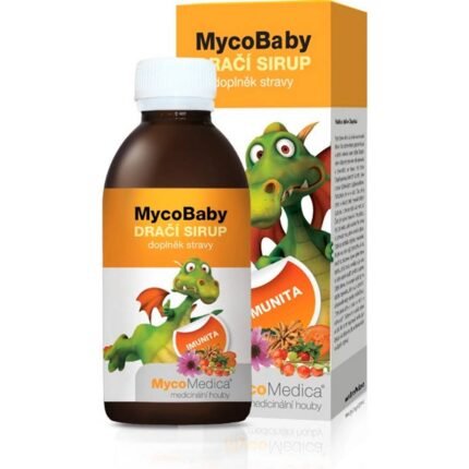 Supports immune system — MycoMedica MycoBaby Dragon Syrup, 200ml,