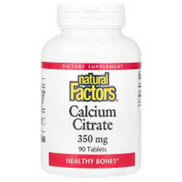 Strengthening bones and teeth-Natural Factors, Calcium Citrate,