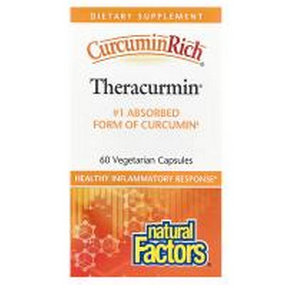 natural factors curcuminrich theracurmin 60 natural factors karkaminrich terachurmin 60 Anti-inflammatory action -Natural Factors CurcuminRich Theracurmin,