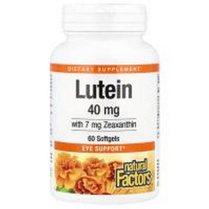 Vision Support - Natural Factors Lutein 40mg,