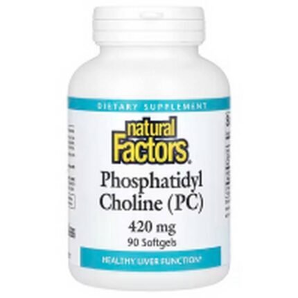 Brain Health - Natural Factors, Phosphatidyl Choline (PC), 420 mg,