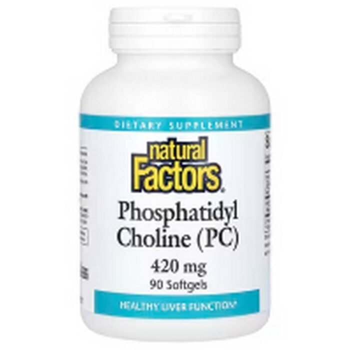 Brain Health - Natural Factors, Phosphatidyl Choline (PC), 420 mg,
