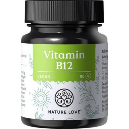 Supports normal energy levels — Nature Love Vitamin B12 1000 µg,