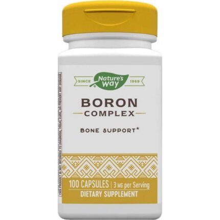 Supports bone strength and density β Nature's Way Boron Complex 3mg,