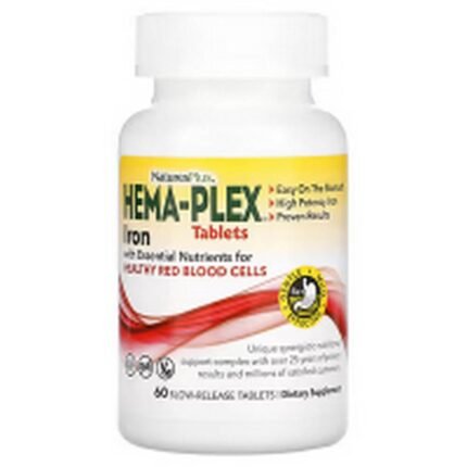 Immune System Support -NaturesPlus, Hema-Plex, Iron,