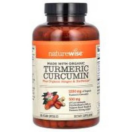 Anti-Inflammatory -NatureWise Organic Turmeric Curcumin,
