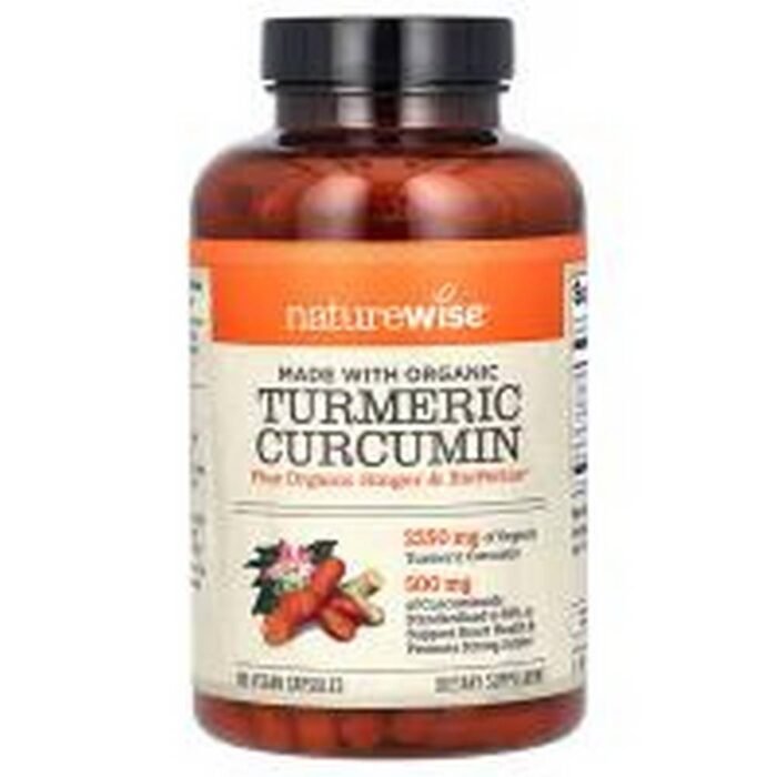 Anti-Inflammatory -NatureWise Organic Turmeric Curcumin,