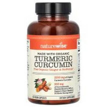 Anti-Inflammatory -NatureWise Organic Turmeric Curcumin,