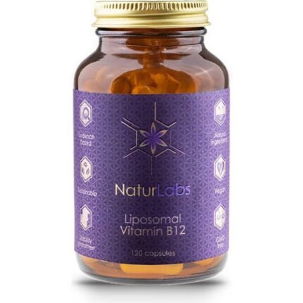 Supports normal energy levels — NaturLabs Vitamin B12 in liposomal form,