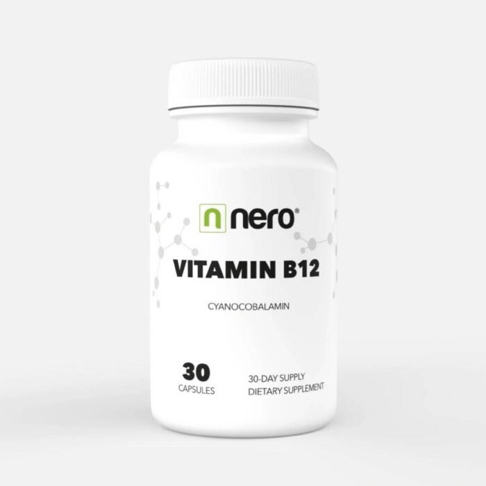 Supports normal energy levels — Nero Vitamin B12 Cyanocobalamin,