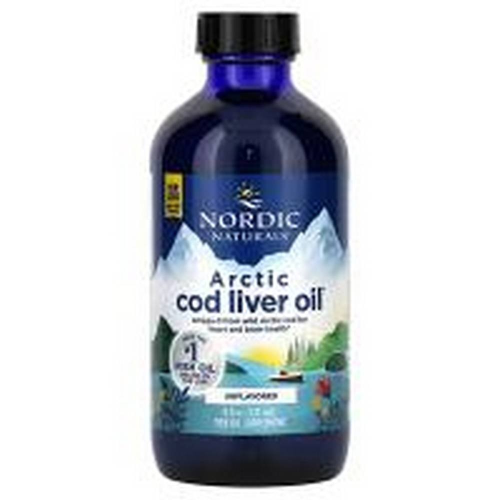 nordic naturals arctic cod liver oil unflavored237ml nordic naturals aceite de higado de bacalao artico sin sabor de naturals237ml Cardiovascular Support-Nordic Naturals Arctic Cod Liver Oil Unflavored ,