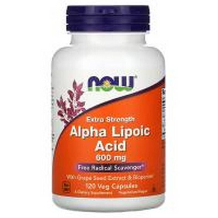 Antioxidant Protection - NOW Foods Alpha Lipoic Acid Extra Strength 600 mg,