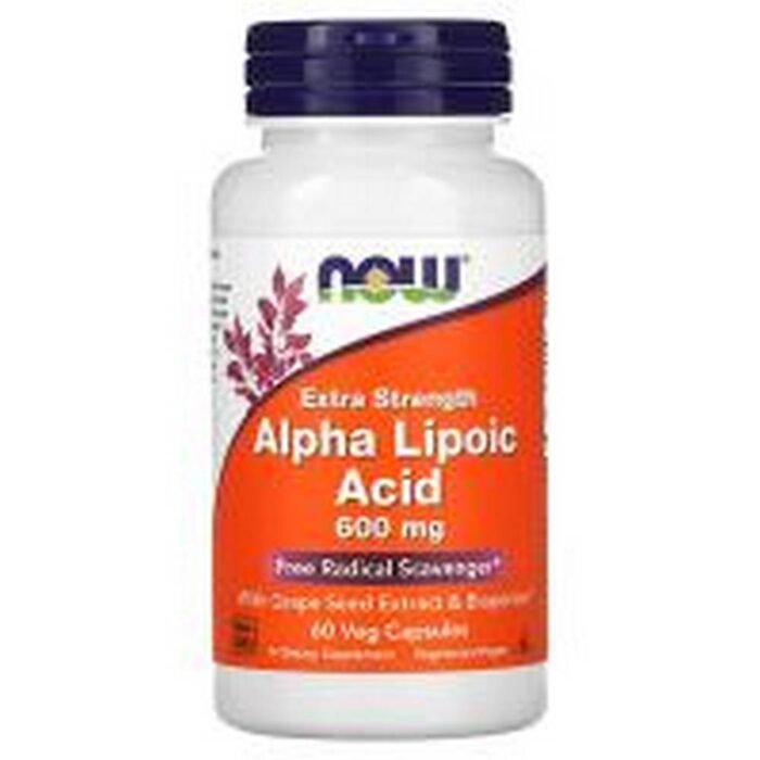 Antioxidant Protection - NOW Foods Alpha Lipoic Acid Extra Strength 600 mg,