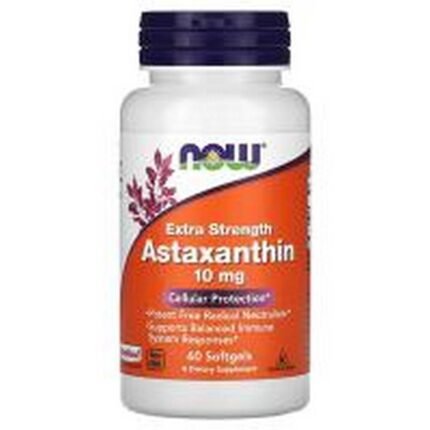 Antioxidant Protection-NOW Foods Astaxanthin Extra Strength 10 mg,