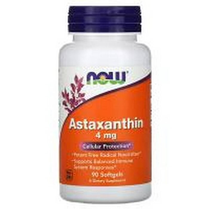 Antioxidant Protection-NOW Foods Astaxanthin Extra Strength 4 mg,
