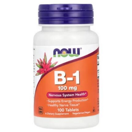 Nervous System Support - NOW Foods, B-1, 100 mg,
