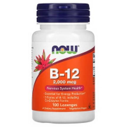 Fatigue and Low Energy - NOW Foods, B-12, 2,000 mcg,