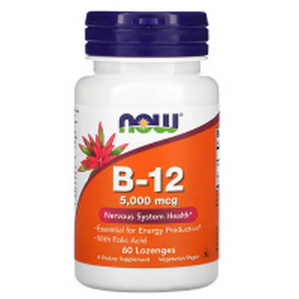 now foods b 12 5000 mcg 60 Fatigue and Low Energy - NOW Foods, B-12, 5,000 mcg,