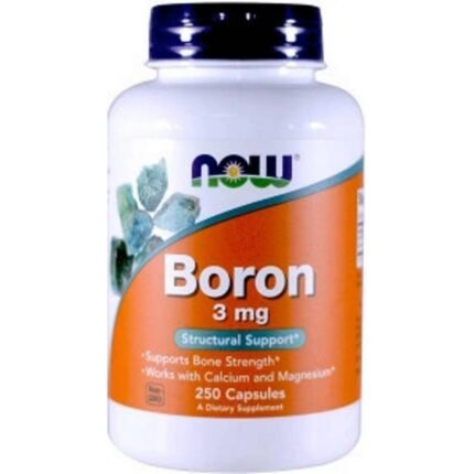 Supports bone strength and density — Now Foods Boron 3mg,