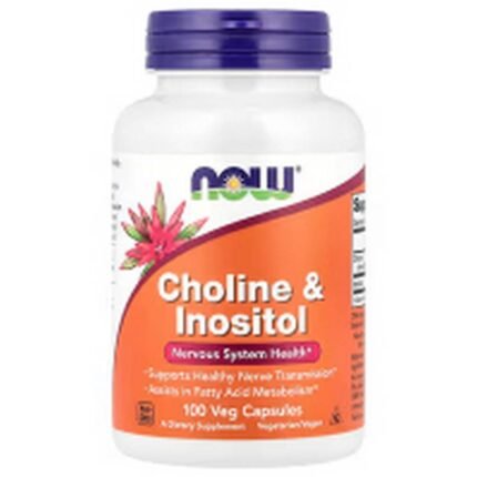 Brain Health - NOW Foods, Choline & Inositol,