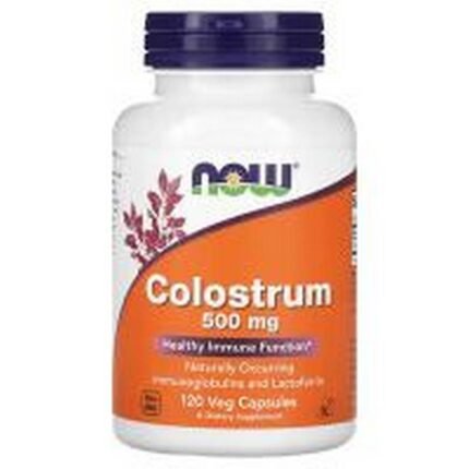Immune System Support -NOW Foods Colostrum 500 mg,