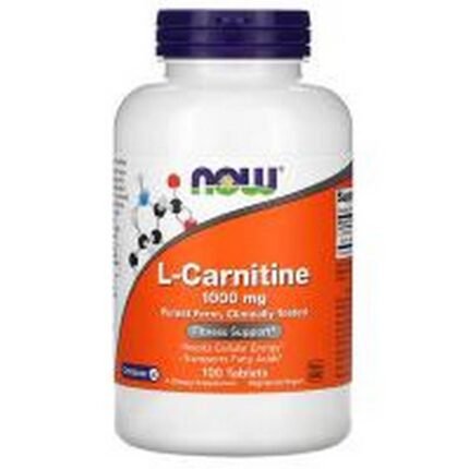 Fat Burning - NOW Foods L-Carnitine 1000 mg,