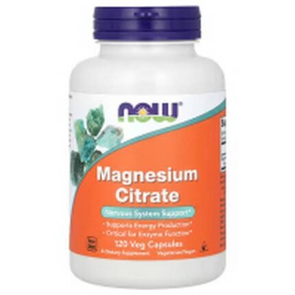 Magnesium Deficiency -NOW Foods, Magnesium Citrate,