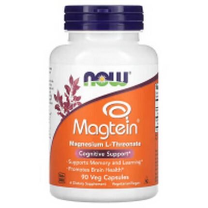 Magnesium Deficiency -NOW Foods, Magtein®, Magnesium L-Threonate,