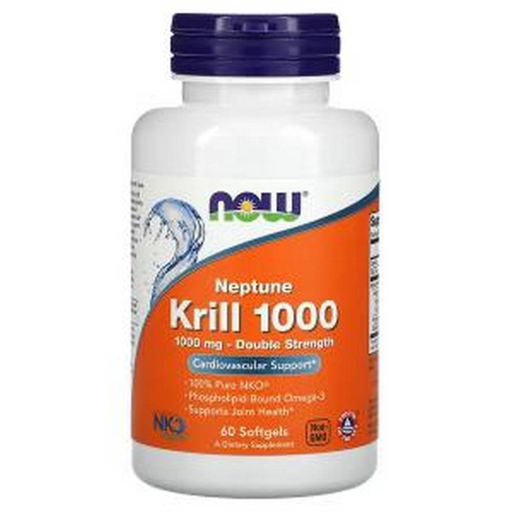 now foods neptune krill 1000 double strength 1000 mg 60 now foods neptune krill 1000 doble potencia 1000 mg 60 Cardiovascular Support-NOW Foods Neptune Krill 1000, Double Strength, 1,000 mg,