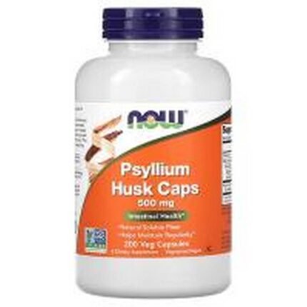 Digestive Support -NOW Foods Psyllium Husk Caps 700 mg,