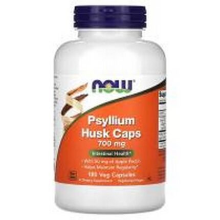 Digestive Support -NOW Foods Psyllium Husk Caps 700 mg,