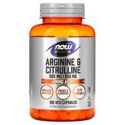 Improved Circulation - NOW Foods Sports, Arginine & Citrulline,