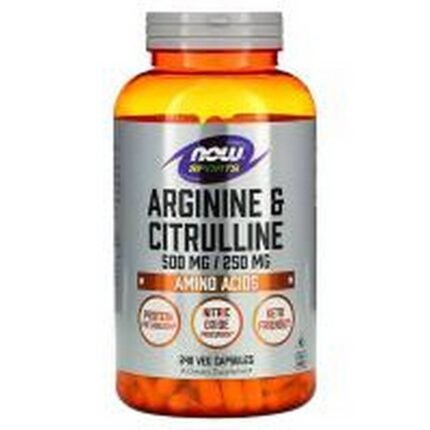 Improved Circulation - NOW Foods Sports, Arginine & Citrulline,
