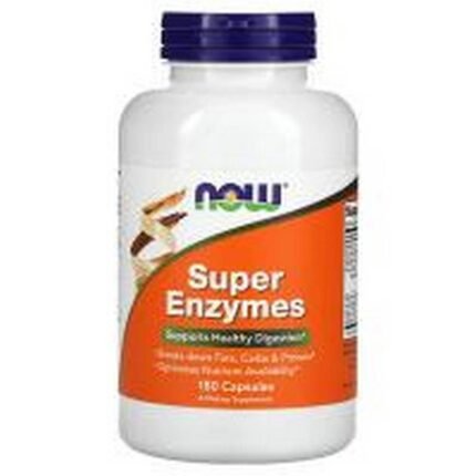 Improve Digestion - NOW Foods Super Enzymes,