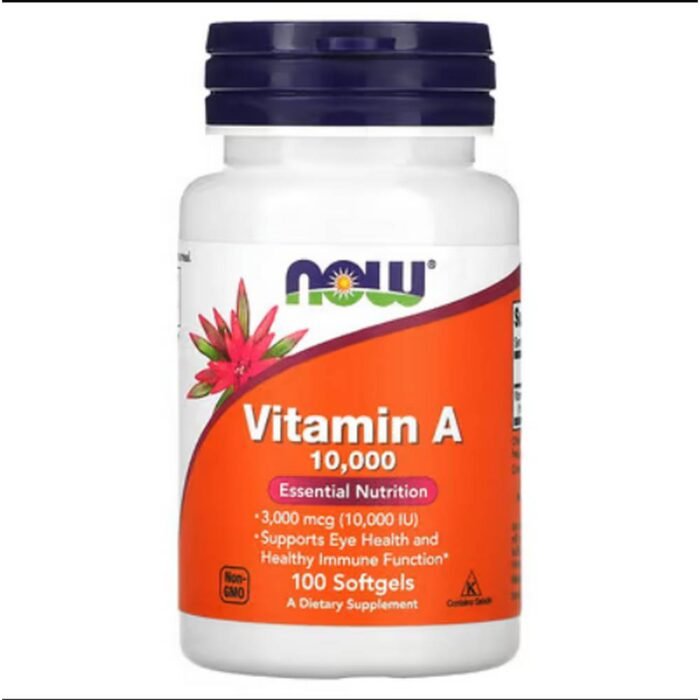 Vision Health - NOW Foods, Vitamin A, 10,000 IU