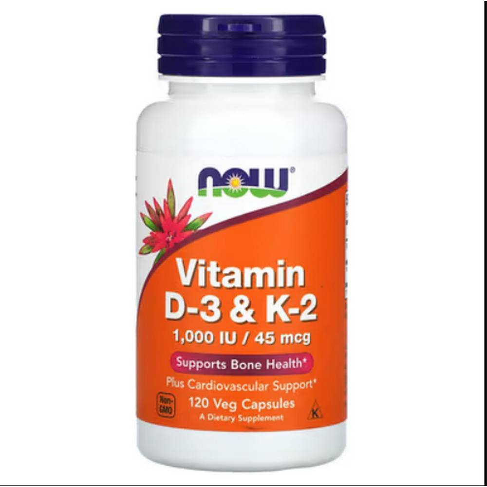 now foods vitamin d 3 and k 2 120 Bone & Teeth Health - NOW Foods, Vitamin D-3 & K-2,