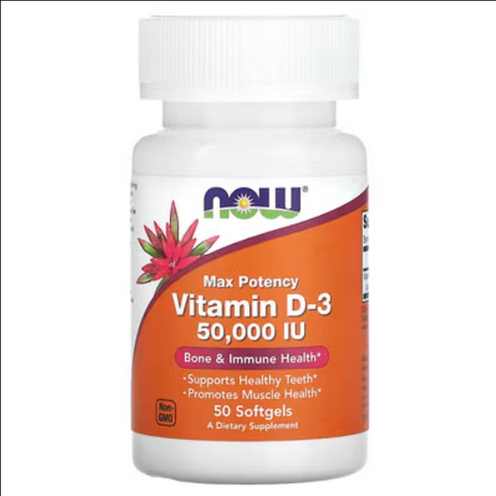 now foods vitamin d 3 max potency 50000 iu 50 Bone & Teeth Health -NOW Foods, Vitamin D-3, Max Potency, 50,000 IU,