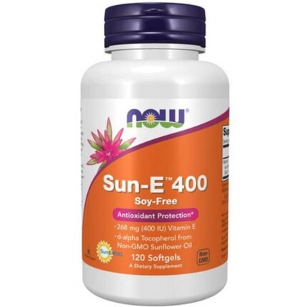 Supports skin health — Now Foods Vitamin E-400 (Sun-E),