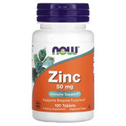 Immune System Support-NOW Foods, Zinc, 50 mg,