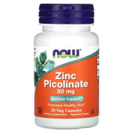 Immune System Support-NOW Foods, Zinc Picolinate, 50 mg,