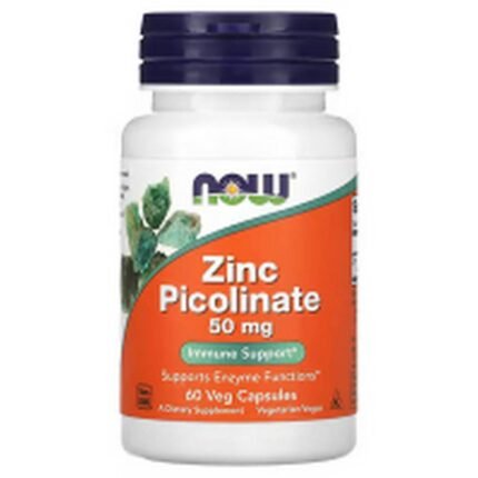 Immune System Support-NOW Foods, Zinc Picolinate, 50 mg,