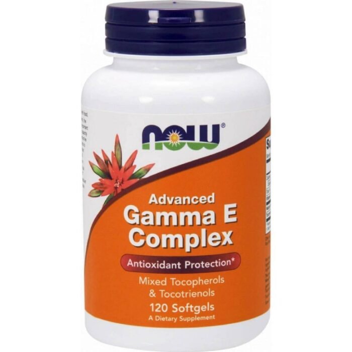 Supports cardiovascular health — Now Vitamin E Advanced Gamma E Complex,