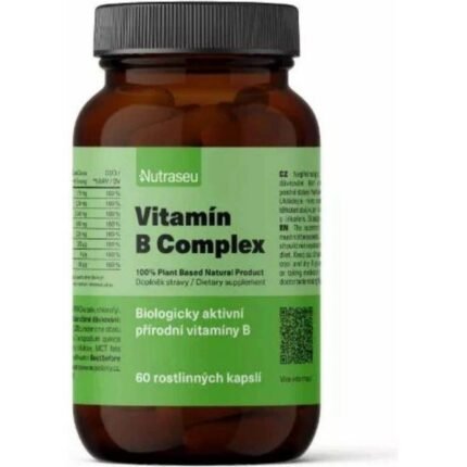 Soutient le métabolisme énergétique normal — Nutraseu Vitamin B Complex 100% Plant Based,