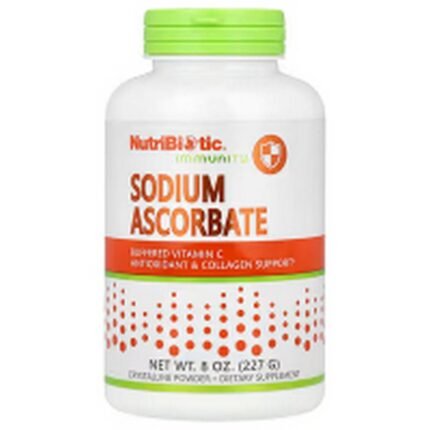 Immune System Support -NutriBiotic, Immunity, Sodium Ascorbate, Crystalline Powder,