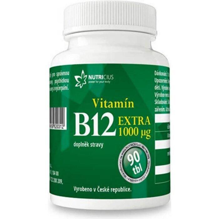 Energy and vitality support — Nutricius Vitamin B12 Extra 1 kg,