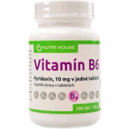 Supports nervous system function — Nutrihouse Vitamin B6 Pyridoxine,